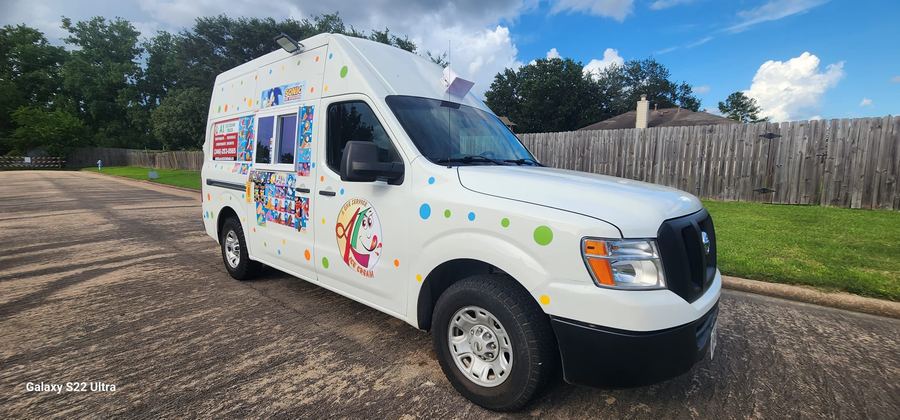 A1 Ice Cream truck at a Richmond TX event